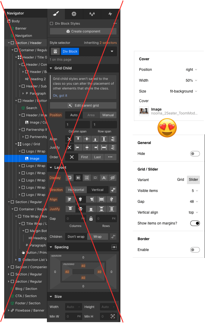 Webflow is too complex